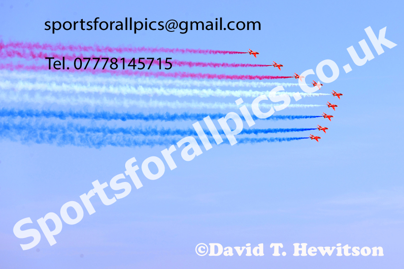 Red Arrows, 2026 AJ Bell GNR. Photo: David T. Hewitson/Sports for All Pics
